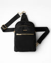 KEDZIE ROUNDTRIP CONVERTIBLE SLING BAG black
