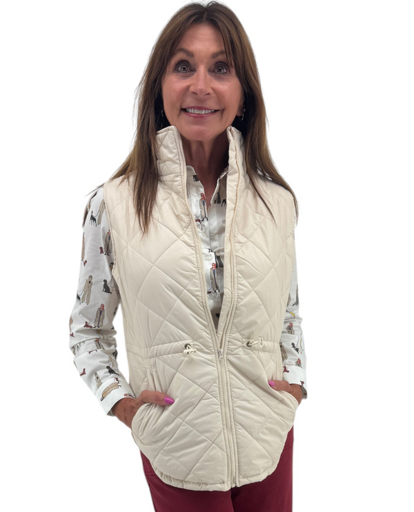 KEREN HART 19014 QUILTED VEST