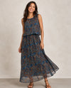 KEREN HART 42078 SLEEVELESS DRESS blue