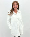 KEREN HART 69035 BUTTON UP JACKET white