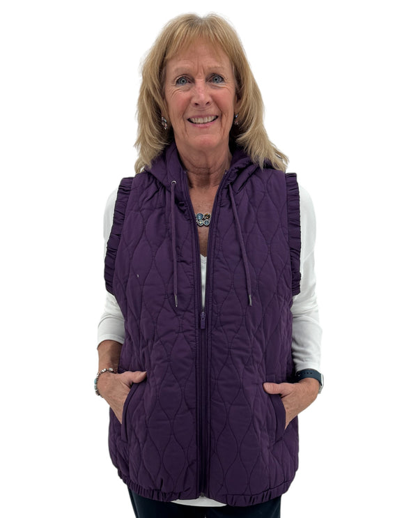 KEREN HART TH-19013 QUILTED VEST