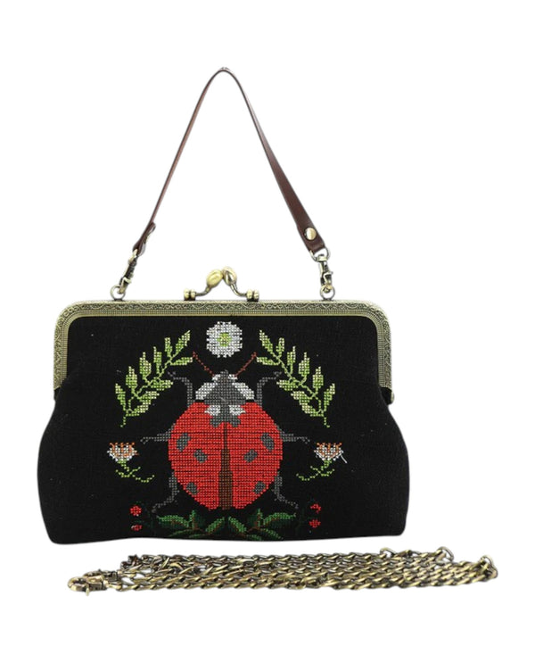 LADY BUG VINTAGE KISS LOCK BAG HL84045CN