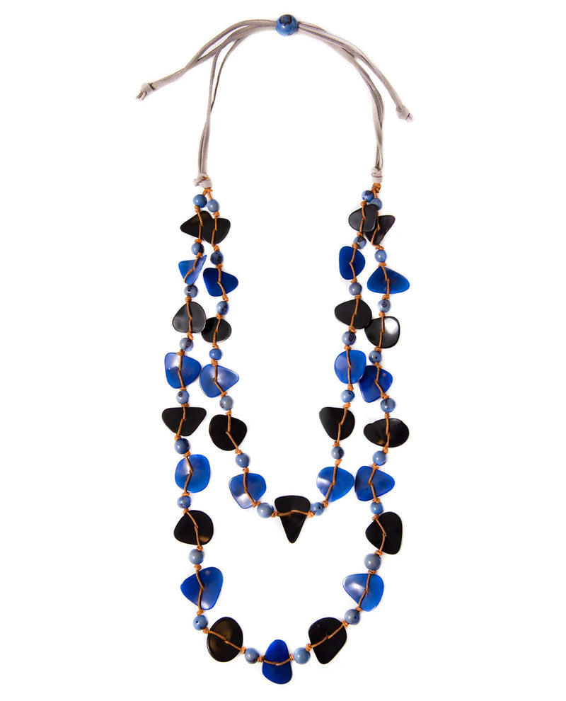 TAGUA LC1626 SKY NECKLACE BISCAYNE ROYAL ONYX