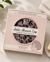 LINDO GHA-4377 SATIN SHOWER CAP lavender animal
