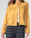 LIVERPOOL LM1D21L12 COLLARED SWING JACKET gold
