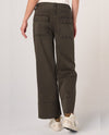 LIVERPOOL LM3163Q33 UTILITY RELAXED STRAIGHT JEANS MOSSWOOD BACK
