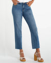 LIVERPOOL LM3164CHA HIGH RISE RELAXED STRAIGHT WITH UTILITY POCKETS DUSK BREEZE
