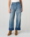 LIVERPOOL LM3164CHA HIGH RISE RELAXED STRAIGHT WITH UTILITY POCKETS dusk breeze