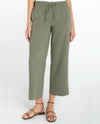 LIVERPOOL LM4463TS39 PULL ON WIDE LEG PANT OLIVE