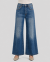 LIVERPOOL LM4748SS8 DAKOTA LOOSE FLARE JEANS 30' INSEAM DENIM