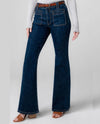 LIVERPOOL LM4753CH4 HANNAH FLARE JEAN DENIM