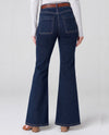 LIVERPOOL LM4753CH4 HANNAH FLARE JEAN DENIM BACK