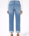 LIVERPOOL LM5158CH4 MARLEY CUFFED JEAN campus back