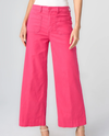 LIVERPOOL LM6457FS03 CROP WIDE LEG W/ PATCH POCKETS diva pink  diva pink