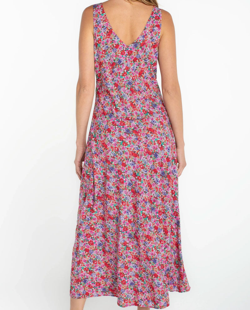 liverpool maxi dress LIVERPOOL LMD030PW3P43 RUFFLE MAXI DRESS
