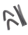 LLHR24 HOW WE ROLL VELVET HAIR ROLLERS GREY