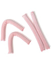 LLHR24 HOW WE ROLL VELVET HAIR ROLLERS PINK