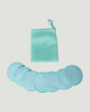 LLIC20 IN THE CLEAR MAKEUP REMOVER ROUNDS TEAL
