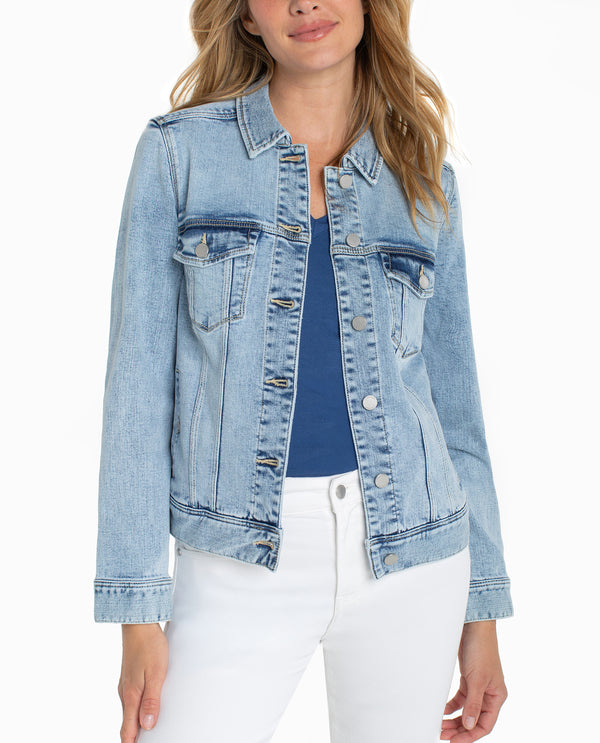 LIVERPOOL LM1004CH4 CLASSIC JEAN JACKET LAKE ELSINORE