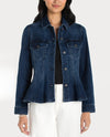 LIVERPOOL LM1C40CH4 FIT & FLARE DENIM JACKET DELACEY