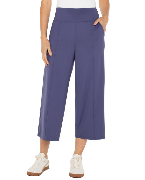 LIVERPOOL LM4381TL53 CROP WIDE LEG TECH PANT FIG