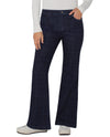 LIVERPOOL LM4656CH4P31 PLAID HANNA FLARE PANT INDIGO
