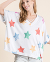 LMT1630 STELLAS STAR PRINT TOP