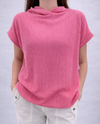 LMT4410 PLAYFUL PIXIE RIBBED TOP pink