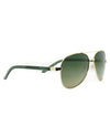 STAYSON AVIATOR 100% UVB PROTECTION HEADBAND/SUNGLASSES LOLA-GREEN/GOLD