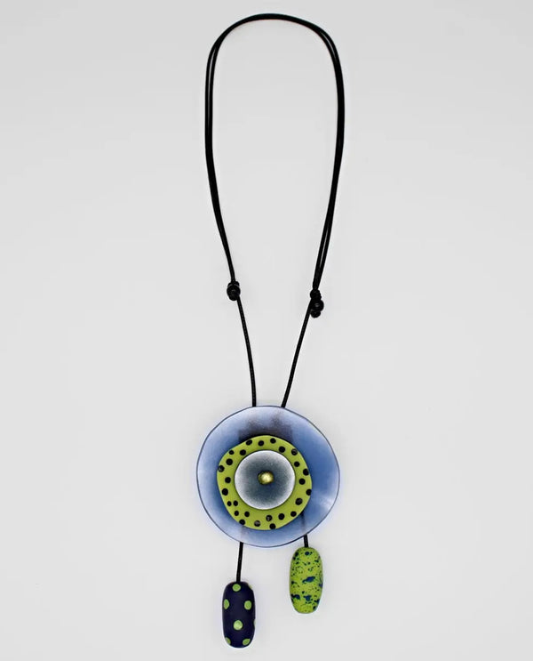 SYLCA LS23N26 REIGN NECKLACE BLUE