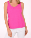 LULU-B SPX5075S SOLID TANK TOP BHP HOT PINK