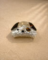 LUX UNIQUE HAIR CLIPS WHITE DOG