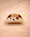 LUX UNIQUE HAIR CLIPS TAN DOG
