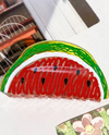 LUX UNIQUE HAIR CLIPS WATERMELON