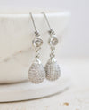 RACHEL MARIE DESIGNS LEAWOOD EARRING SILVER