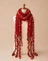 FOODIE COLLECTION 5151 HANDMADE SCARF DELICIOUS APPLE