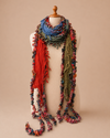 KINGDOM COLORS 5151 HANDMADE SCARF COLORFUL COURTS