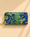 VG-W VAN GOGH RFID 7 X 4 WALLET IRISES