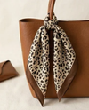 S2611-2 LEOPARD PRINT SCARF BROWN