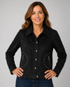 INSIGHT BCJ89A21 SHORT FX SUEDE JACKET