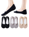 MARTHA STEWART 3 PK LOW LINERS CG-307/3 beige