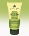 NAKED BEE NBL550CBD 550MG CDB BROAD SPECTRUM LOTION