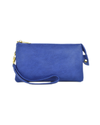 Zip Top Cross Body Handbag 7013 ROYAL BLUE