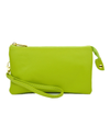 Zip Top Cross Body Handbag 7013 GREEN