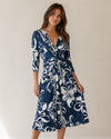 KEREN HART WW42049 FLORAL PRINT DRESS