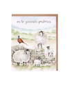 WRENDALE ARTSY SINGLE CARDS GREENER PASTURES