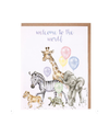 WRENDALE ARTSY SINGLE CARDS WELCOME TO THE WORLD