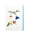 ICONIC QUILLING 283 BIRD FEEDER 5X7 CARD