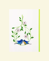 ICONIC QUILLING 605 LOVE BIRD 5X7 CARD
