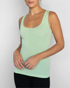 C'EST MOI CEBT1113 BAMBOO TANK SHORT MINT
